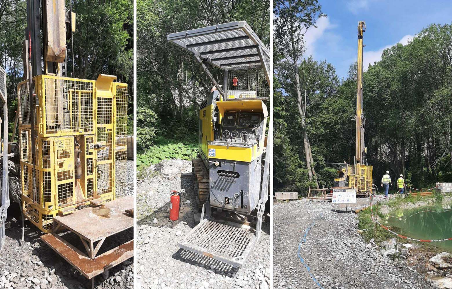 First rig is now installed at Rabenwald, Austria